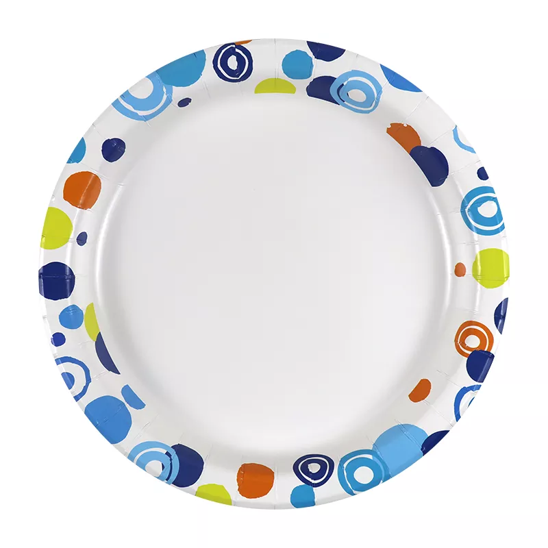 Assiettes en papier durables