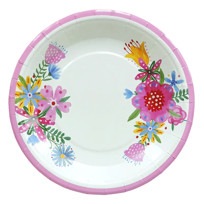 Assiettes en carton pour fête