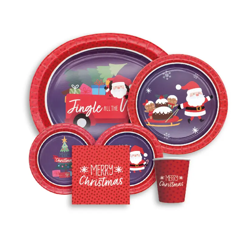 Assiettes en carton PDQ
